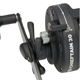 FLADEN CHIEFTAIN 30 - 1 Ball Bearing Sea Multiplier Reel with Line Out Alarm & Level Wind (Pre-spooled with 30lb line on)