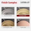 SUMERAIN Brass Pop Up Drain Stopper for Bathroom Sink with