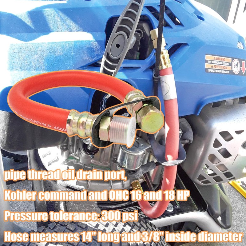 3/8" W 18‘ Drainzit oil hoses 1438 Replace For STAN1438