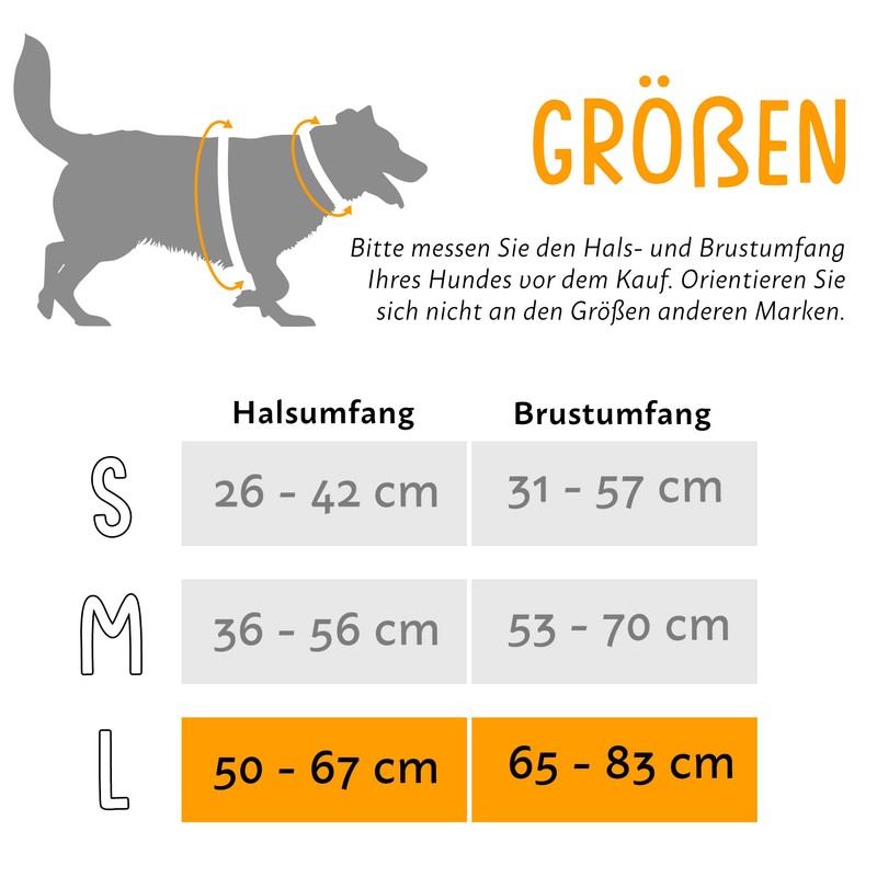 FIRSTPAW Anti-Pull Dog Harness for Large Dogs, Size L, Reflective,