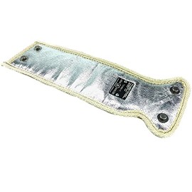 TZ1155-C MADE IN USA Thermal Zero 2500°F Wrap around Turbo Blanket - CHROME + Compatible with most OEM Subaru VF series turbochargers + replacement for turbo heat shield