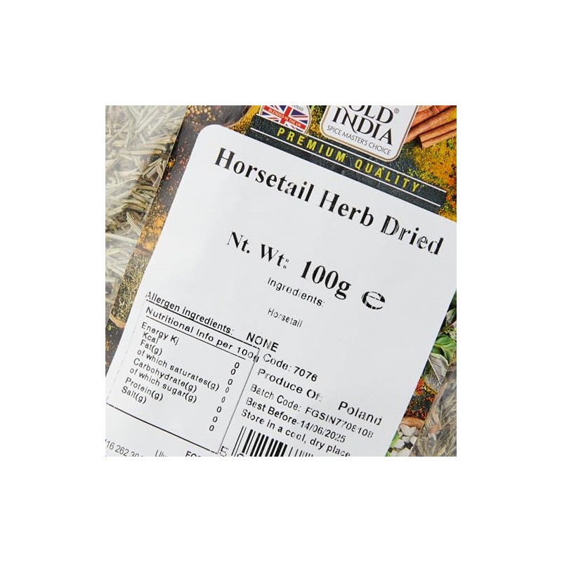 Old India Horsetail Herb Dried 100g
