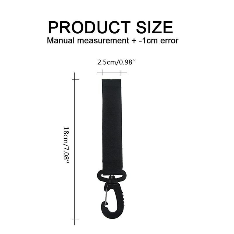 Oar Webbing Strap Holder Snap Clip Kayak Paddle Keeper For