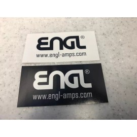 ENGL Guitar Amplifiers 2pc White and Black Sticker Set