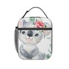 Hulnulnu Floral Tree Animal Koala Insulated Lunch Bag Reusable Insulated
