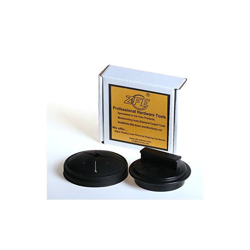 Waste King Black Disposer EZ Mount Garbage Disposal Stopper and