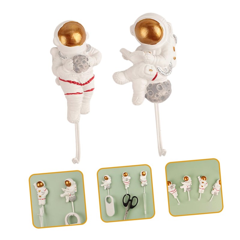Gadpiparty 2pcs Happy Planet Hook up Hanger Holder Key Hanger