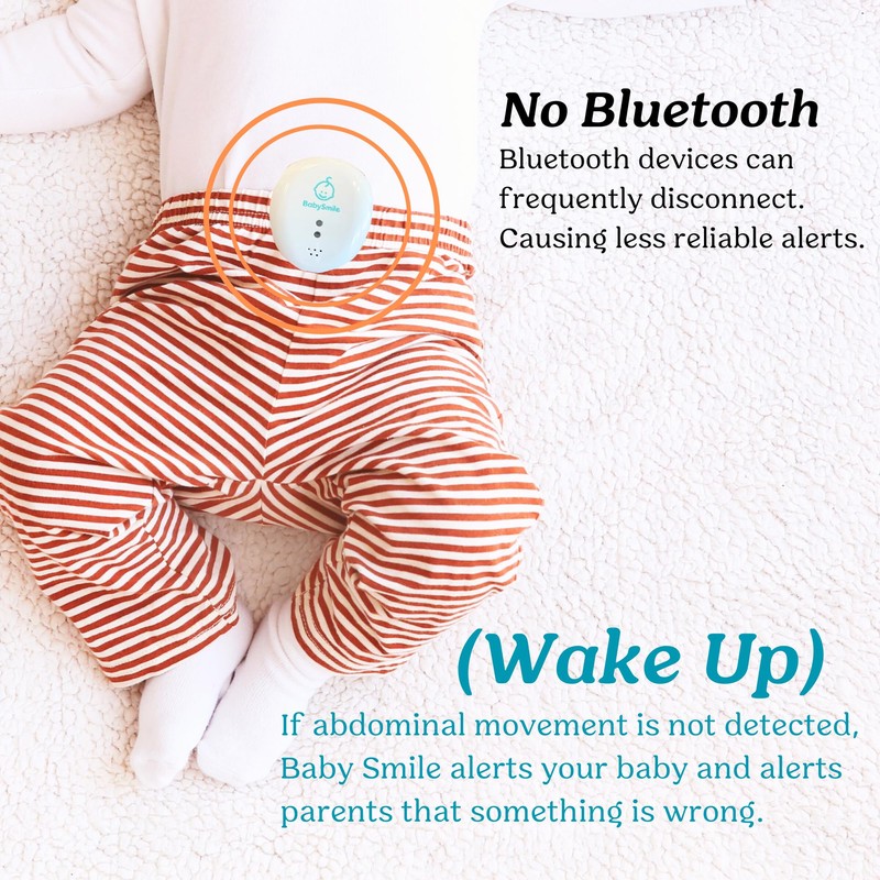Baby Smile Baby Motion Breathing Monitor | Baby Abdominal Movement