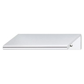Gedotec Zurigo Furniture Handle Kitchen Edge Handle Drawer Handle Aluminium Silver Matt Cabinet Handle Length 70 mm Door Handle for Rear Screw Connection 1 Piece Design Handle Strip with Screws