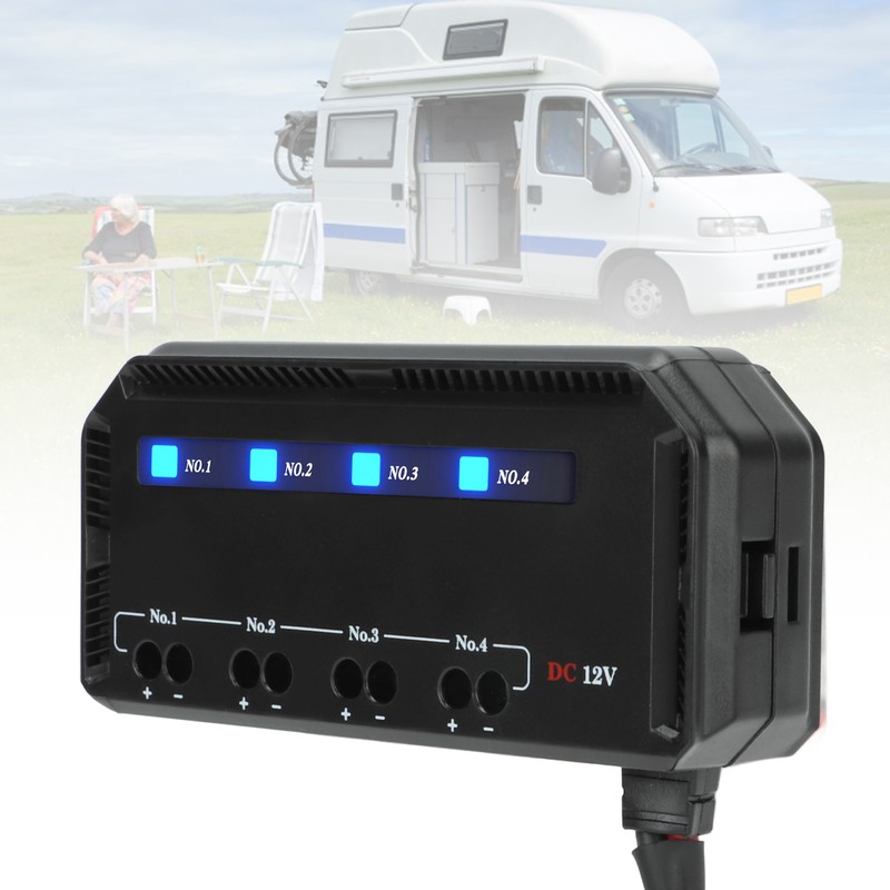 4 Way Fuse and Relay Box Quick Wiring 12V 20A