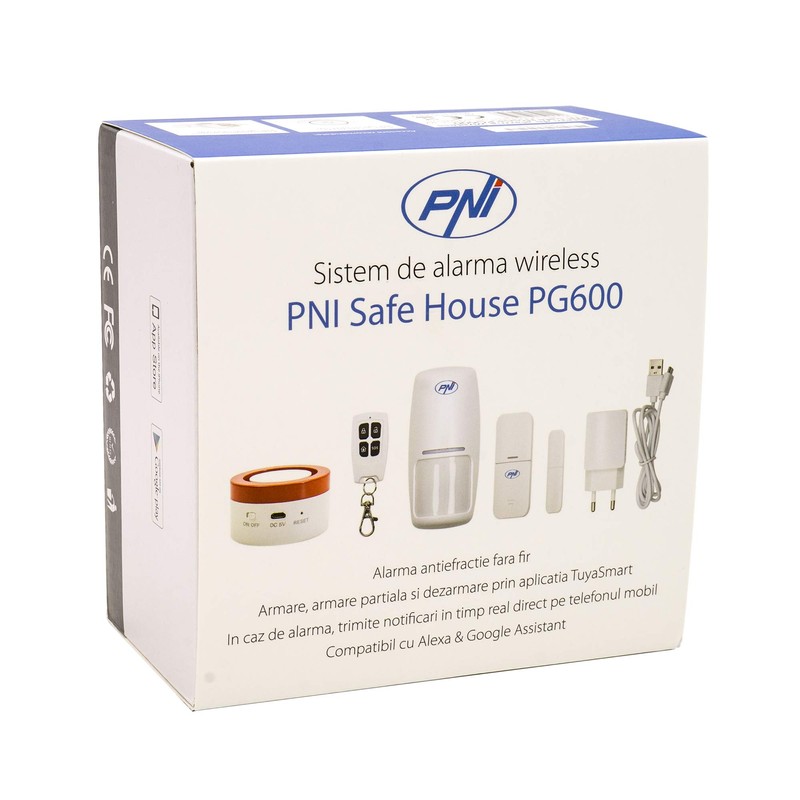 Wireless Alarm System PNI Safe House PG600, Smart Home Security