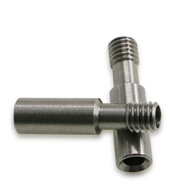 Original Stainless Steel CR-10 Ender-3 Heat Break Throat Feeding Tube Heatbreak for Creality 3D Printer CR10,S4 S5, CR10S, Ender 3 V2, Ender-3 pro, CS3 Hotend (Stainless Steel)