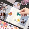 4 Sheets 200+Pcs Welcome Baby Girl Boy Stickers Newborn Stickers