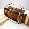 LENITH Stainless Steel Wire Cutting Board Holder, Cutting Board Rack