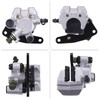 CNCMOTOK Front Right & Left Brake Caliper With Pads Compatible