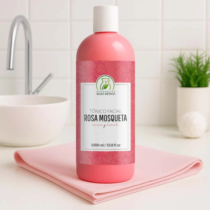Tónico Rosa Mosqueta Hidratación Profunda Regeneración Toda Piel