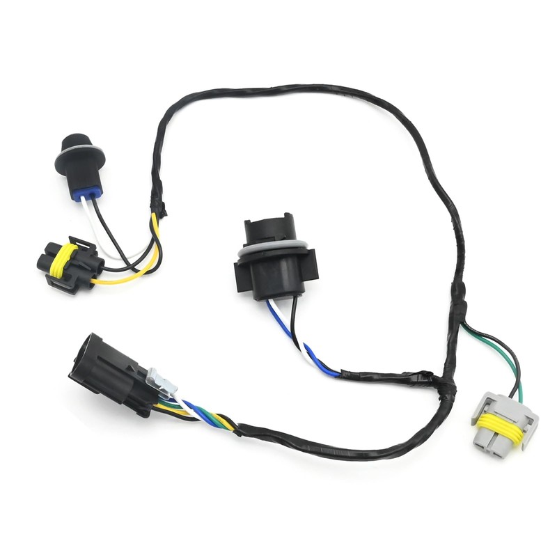 Vkinman 15930264 2Pcs Headlight Wiring Harness Headlight Socket Connector Wire,