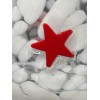Anthropologie Icon Juice Glass Confetti Edition Red Star 17.25 Oz.