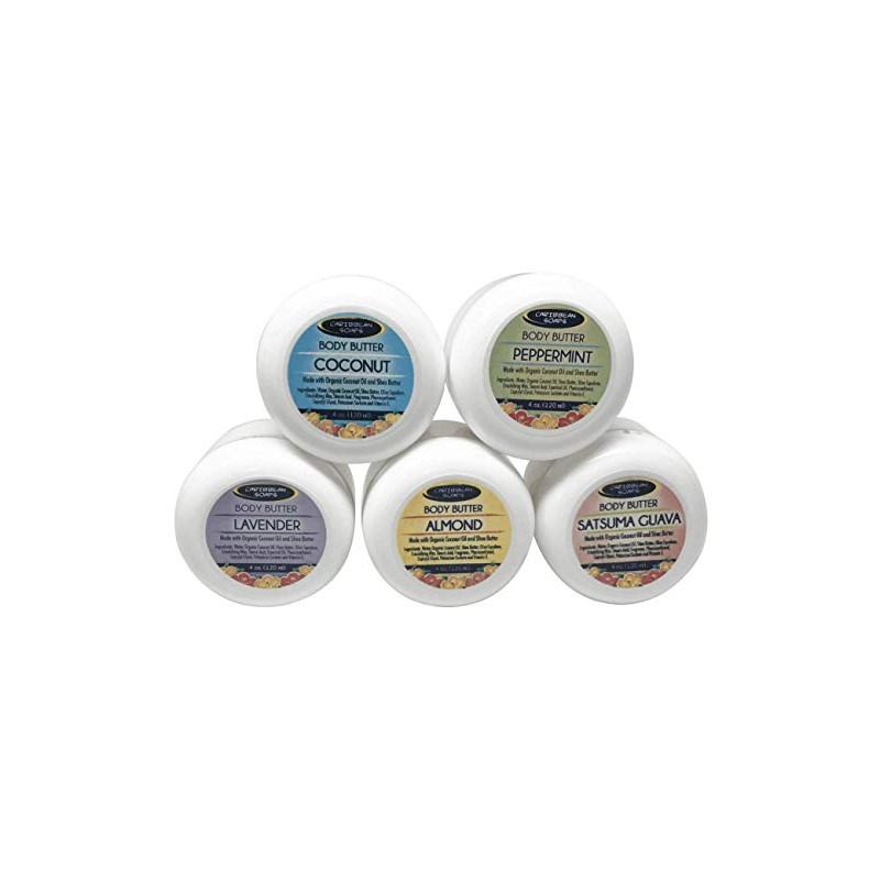 Caribbean Soaps Body Butter - 4 oz. (Coconut)