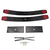 IBESTWOLF 1.5"-2" Rear Add A Leaf Lift Kit Compatible with