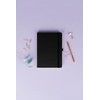 NOTIQUE Dotted Hardback Notebook, Notebook, Journal, Diary with Elastic Band