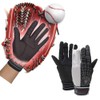 Spider Grip Baseball Inner Glove (Silver, 25[XL])
