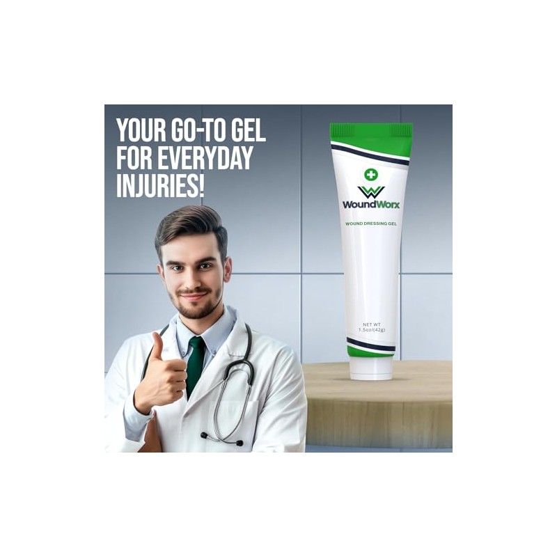 WoundWorx Silver Wound Dressing Gel – Non-Toxic Skin Care