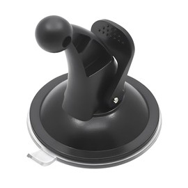 jose2015 17mm TPU Ball Mount Suction Cup, Windshield Suction Cup Mount GPS, GPS Mount for Nuvi Drive Dezl RV GPS Black