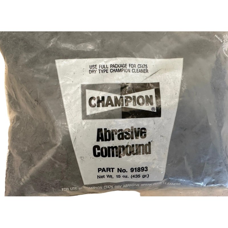 Champion Aerospace Rare NOS Champion Spark Plug Abrasive Compound 15