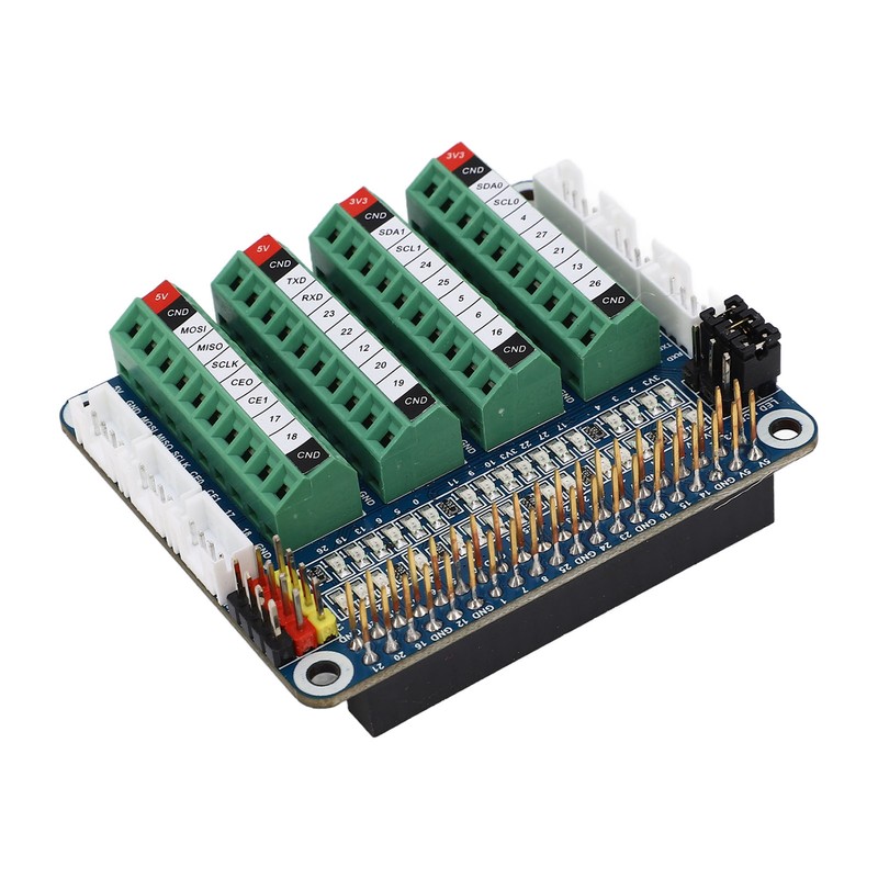 Sensor Expansion Board for 4B 3B CM4 PCF8591 LED GPIO