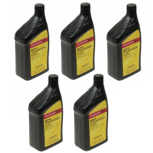 Set of 5 Quarts Automatic Trans Fluid HCF-2 Compatible with