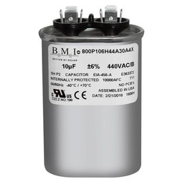 USA Replacement for Genteq Oval Capacitor 10 UF MFD 370V 97F9002, 97F9002s (Replaces Old GE# 97F9002BZ3, Z97F9002, 27L669)