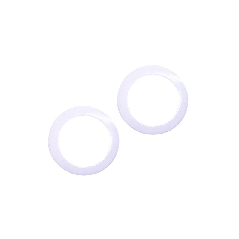 TUOREN 2 Pieces Drum Head Port Hole Cuttering Template Ring