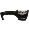 Cheer Collection 3-in-1 Knife Sharpener, Professional Blade Sharpening System for