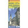 Quebec City & Gaspe Peninsula Travel Reference Map