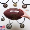 Football Necklace I Can Do All Things Through Christ in