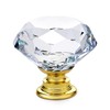 Ravinte 25 Pack Crystal Drawer Knobs - Glass Cabinet Knobs,