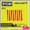 RYOBI Reel Easy + Serrated Blade Replacements (8-pack) | Ryobi