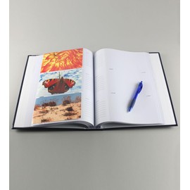 Classic Photo Album Photo Box Insert Photo Memo Album Book Album Colour: White Format: 300 Photo Album