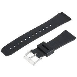 Voguestrap TX22G3 Allstrap 22mm Black Regular-Length Fits Casio Data Bank Watchband
