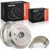 A-Premium 10.08 inch (256 mm) Rear Brake Drums + Ceramic