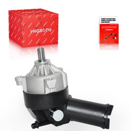 PHOBOOS Power Steering Pump Compatible with Ford & Mercury - 1990-2006 - F-100 Ranger, Ranger, Explorer, Aerostar, Sable, Taurus, Windstar, Sable, with Outlet & Reservoir, Ref. 20-7271