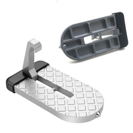 Yilceemy Door Step, Car Level, Folding Door Step, Car Accessories, Easy to Reach Roof, Suitable for Most Models, Including SUV, Motorhome, Pickup etc