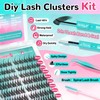 Manga Lash Clusters Kit Spiky Eyelash Cluster Anime Lashes Extensions