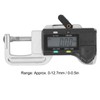 Digital Display Thickness Gauge Detachable Horizontal Thickness Measuring Tool for