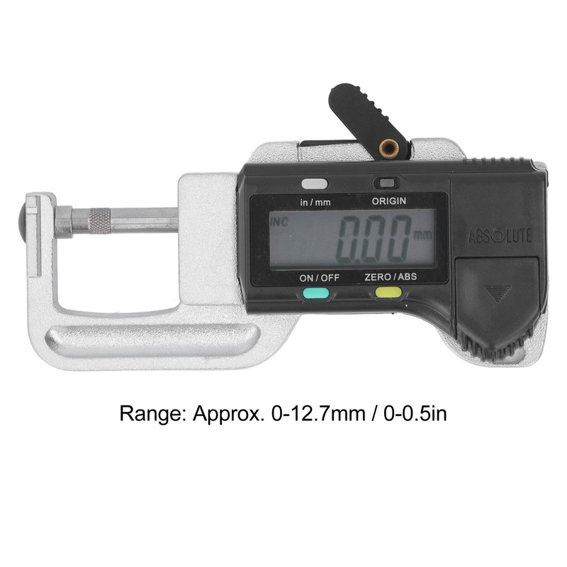 Digital Display Thickness Gauge Detachable Horizontal Thickness Measuring Tool for