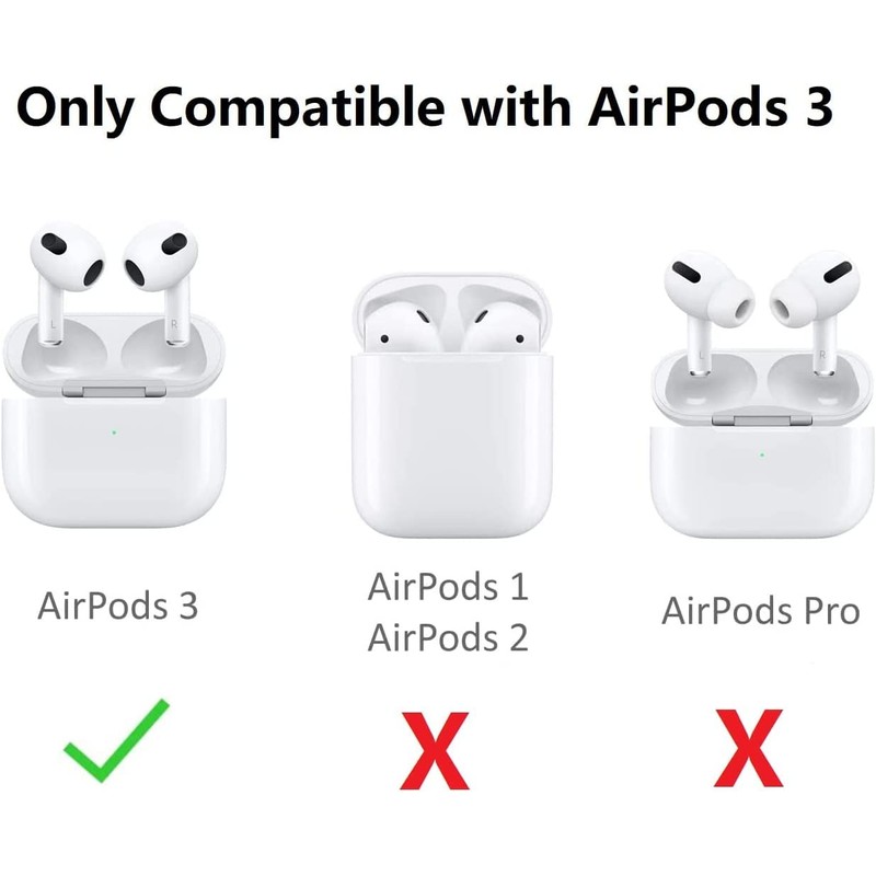 A-Focus Ear Hooks for AirPods 3rd Generation 3 Types 3