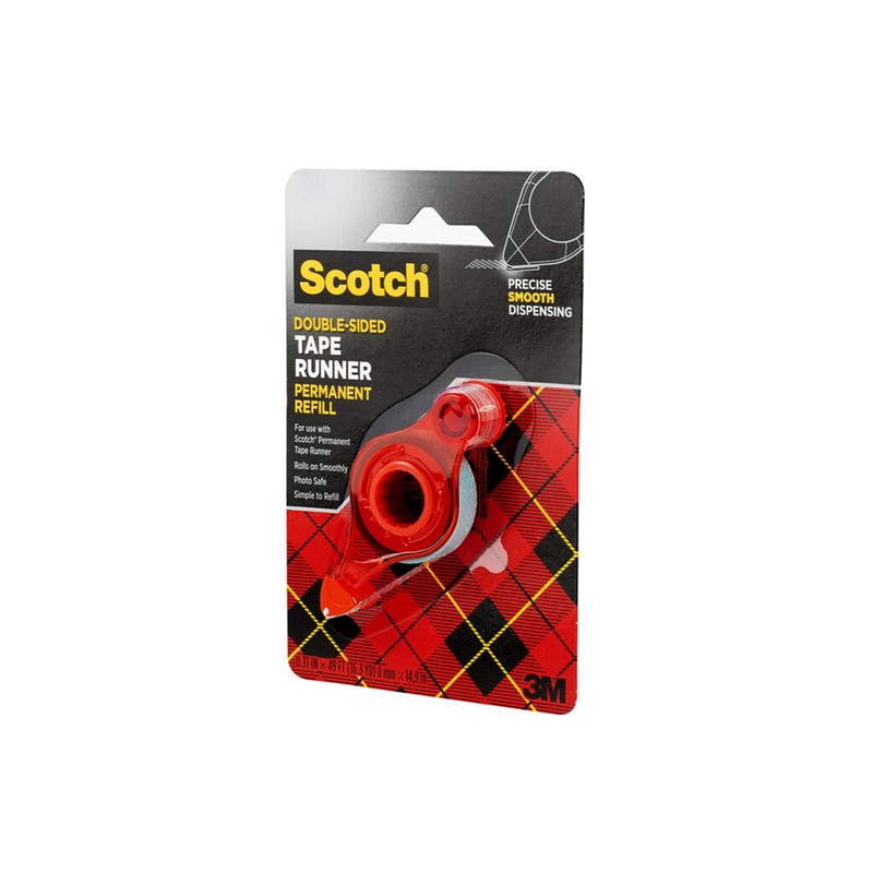 Scotch Adhesive Dot Roller Refill, 0.31 x 49 Feet (6055-R)