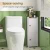 Snughome Bathroom Storage Cabinet, Small Bathroom Cabinet with 2 Doors