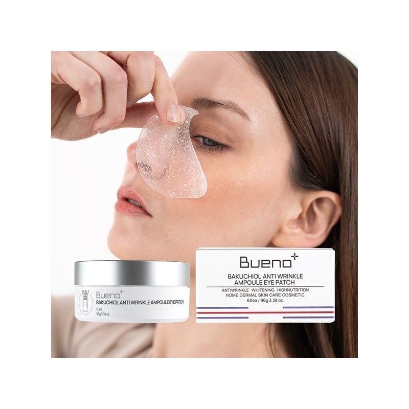 Bueno 브에노 바쿠치올 안티링클 앰플 아이패치 60매 Bueuno Bakuchiol Anti-Wrinkle